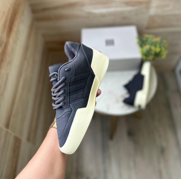 Adidas FEAR OF GOD LOW BLACK WHITE - Image 4