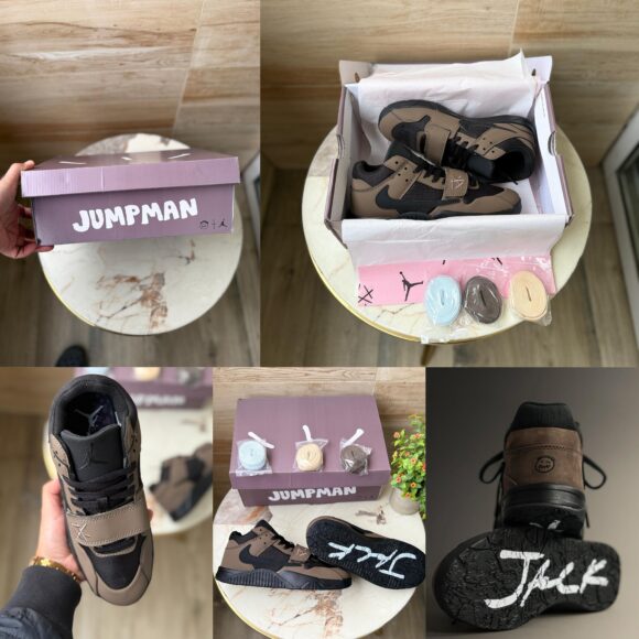 Air Jordan Jumpman Jack TR Travis Scott Dark Mocha - Image 4