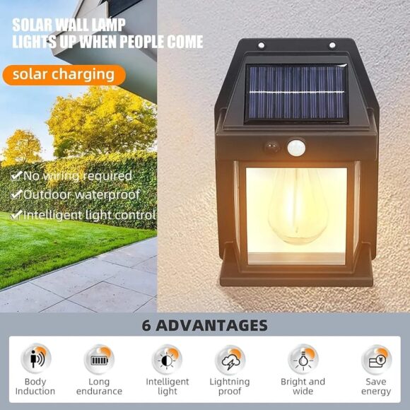 Wall Solar Automatic Light - Image 9