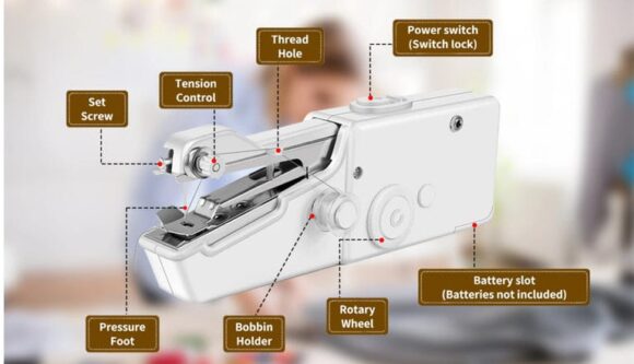 Mini  Sewing Machine 1 Year Warranty - Image 2